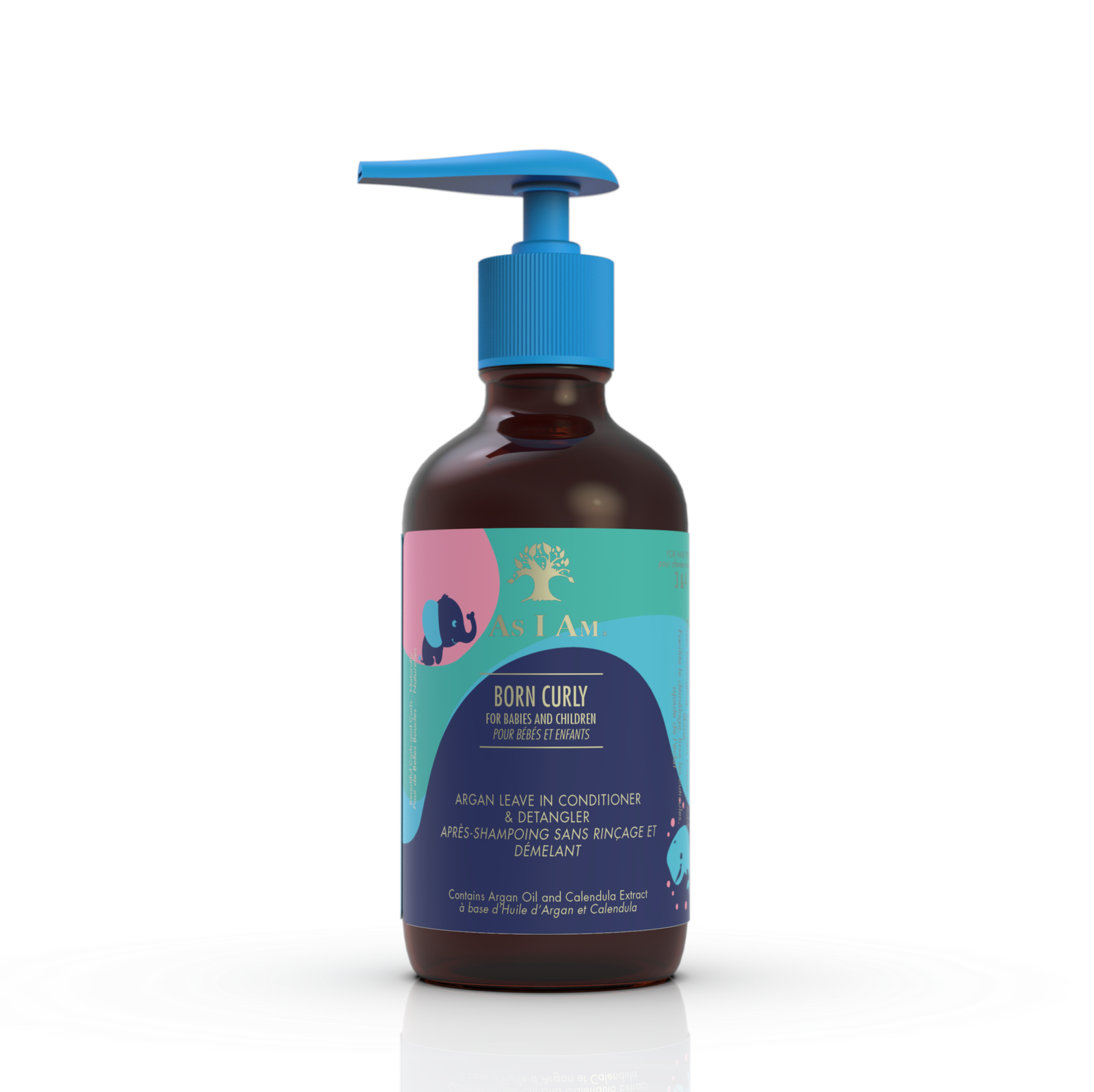 As I Am Born Curly Argan Leave In Conditioner & Detangler 240ml As I Am