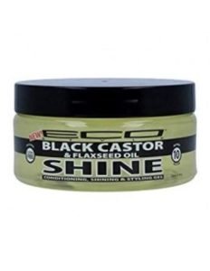 Eco Style Shine Black Castor Oil Styling Gel 236ml 8oz