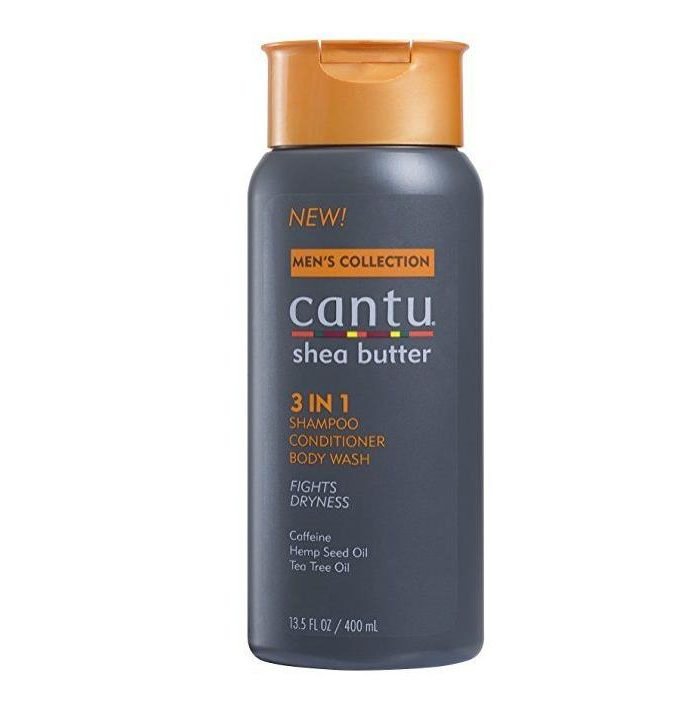 Cantu Men`s 3 in 1 Shampoo, Conditioner & Body Wash 400ml Cantu