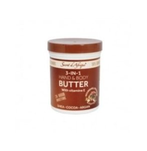 Secret d'Afrique 3 in 1 Hand & Body Butter 185g mit Vitamin E Secret d'Afrique