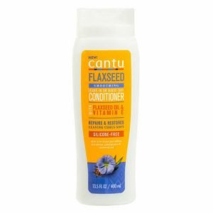 Cantu Flaxseed Smoothing Leave-In or Rinse Out Conditioner 400ml