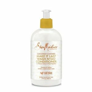 Shea Moisture Coconut Custard Make It Last Wash N' Go Conditioner 384ml Shea Moisture