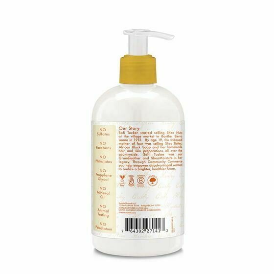 Shea Moisture Coconut Custard Make It Last Wash N' Go Conditioner 384ml Shea Moisture