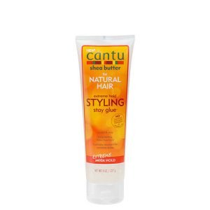 Cantu Shea Butter Natural Hair Extreme Hold Styling Stay Glue 227g
