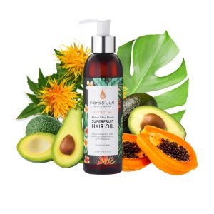 Flora & Curl African Citrus Superfruit Hair Oil 200ml Flora & Curl