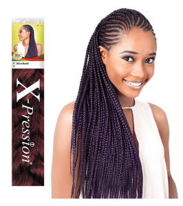 X-Pression Original Ultra Braid Hair Extension Perrücke  in mehreren Farben X-Pression