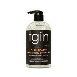 TGIN Curl Bomb Moisturizing Styling Gel w/ nettle Leafe & Olive Oil 13oz 385ml