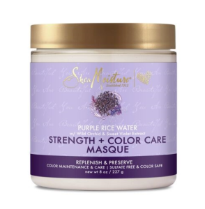 Shea Moisture Purple Rice Water Strength & Color Care Masque 8oz 227g