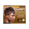Luster's Pink ShortLooks 3-N-1 Semi Permanent Color Relaxer Sable Brown Luster`s