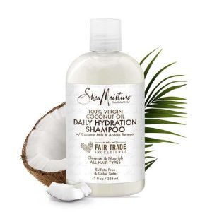 Shea Moisture 100% Virgin Coconut Oil Daily Hydration Shampoo 384ml