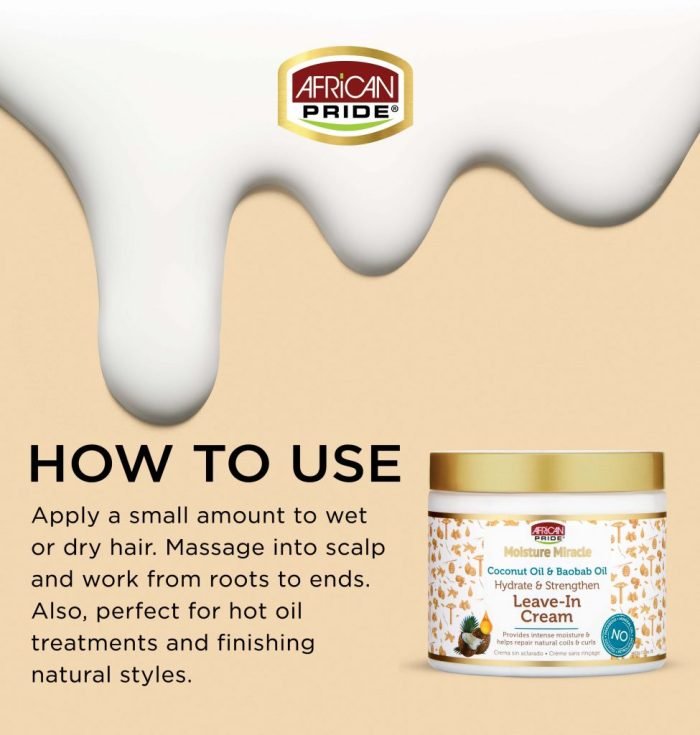 African Pride Moisture Miracle Leave-In Cream 425g African Pride