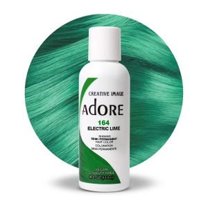 Adore Creative Image Semi Permanent Hair Color 164 Electric Lime 118ml Adore