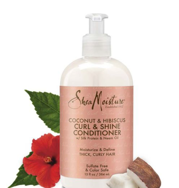 Shea Moisture Coconut Hibiscus Curl & Shine Conditioner 384ml Shea Moisture