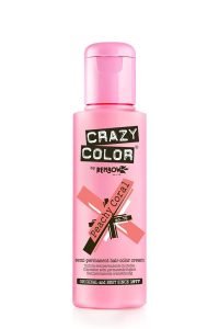 Crazy Color Semi Permanent Hair Dye Cream 70 Peachy Coral 100ml