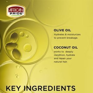 African Pride Dream Kids Olive Miracle Moisturizing Detangling Shampoo 355ml African Pride