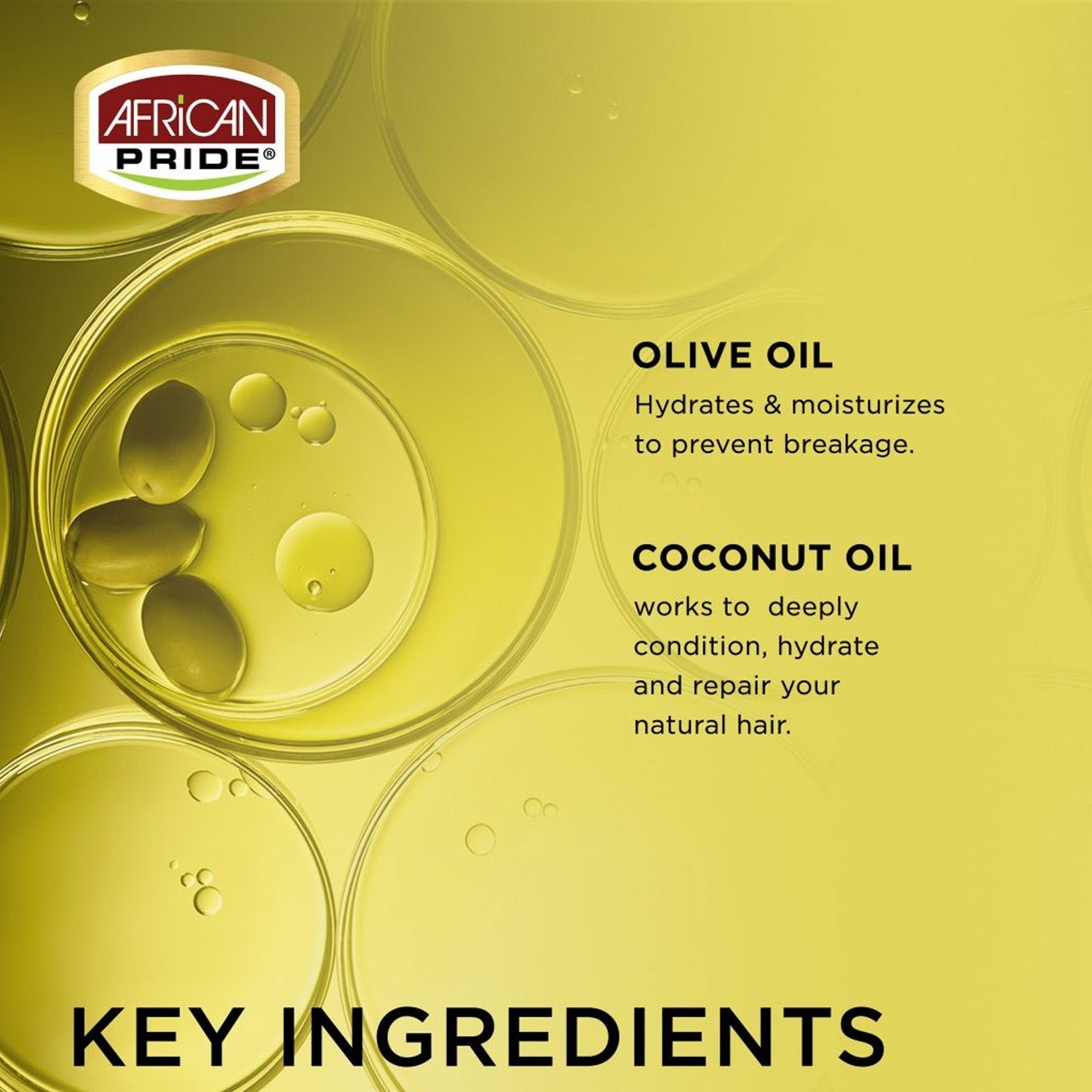 African Pride Dream Kids Olive Miracle Moisturizing Detangling Shampoo 355ml African Pride