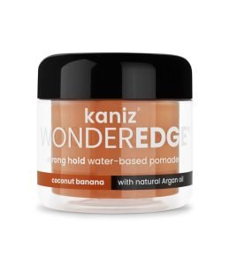 Kaniz Wonderedge Water Based Pomade Coconut Banana 120ml Kaniz