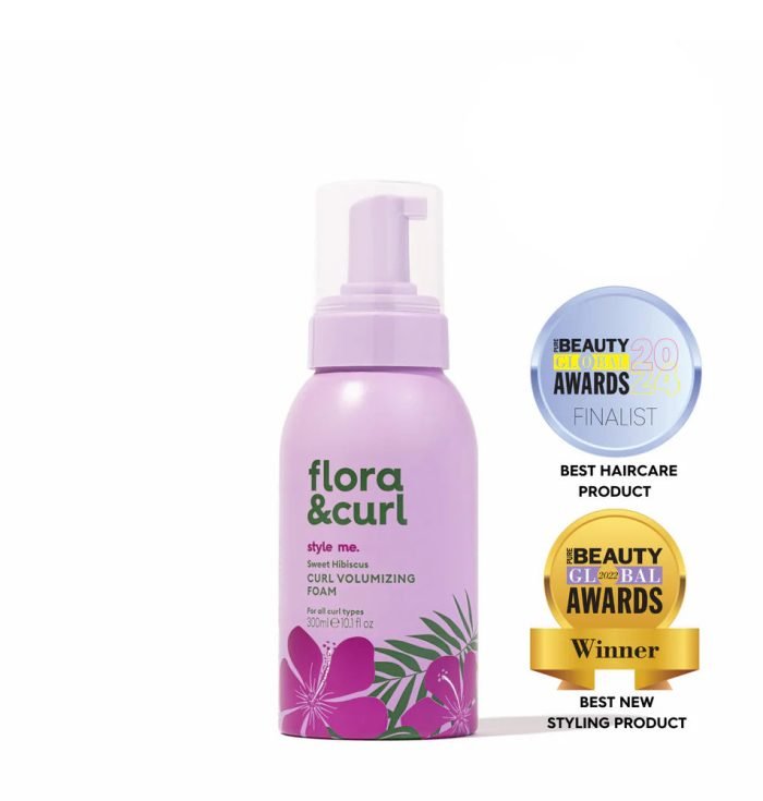 Flora & Curl Sweet Hibiscus Curl Volumizing Foam 200ml Flora & Curl