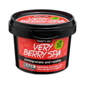 Beauty Jar VERY BERRY SPA Face and Lips Peeling 120g Beauty Jar