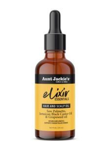 Aunt Jackie's Elixir Saw Palmetto, Jamaican Black Castor & Grapeseed Oil 59ml Aunt Jackie's