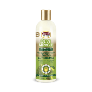African Pride Olive Miracle Anti Breakage Leave-In Conditioner 355ml