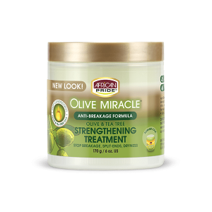 African Pride Olive Miracle Anti-Breakage Strengthening Treatment Creme 170g