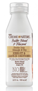 Creme of Nature Double Duty Butter Blend Rinse-Out & Leave-In Conditioner 355ml