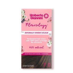 Umberto Giannini Flowerology Naturally Kinder Vegan Colour Dark Blonde 110ml Umberto Giannini
