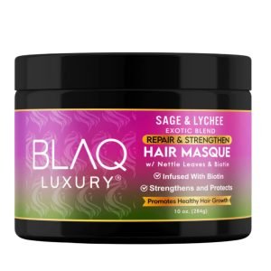 Blaq Luxury Sage & Lychee Repair and Strengthen Hair Masque 284g
