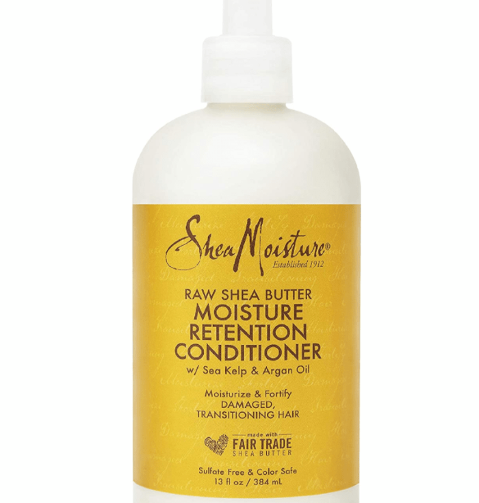 Shea Moisture Raw Shea Butter Moisture Retention Conditioner Dry, Damaged Hair 384ml Shea Moisture