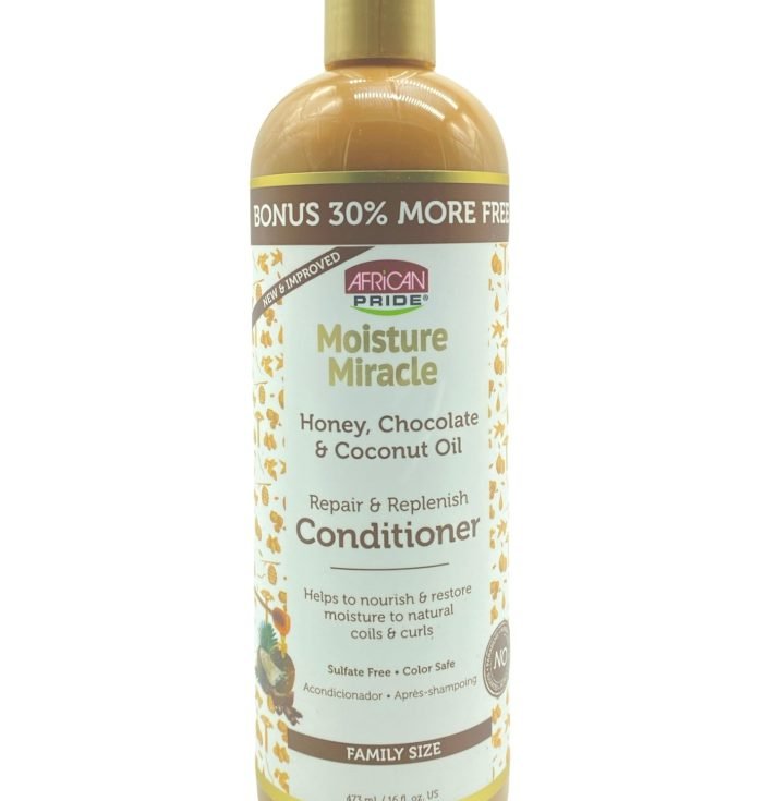 African Pride Moisture Miracle Honey & Coconut Oil Conditioner BONUS 473ml African Pride