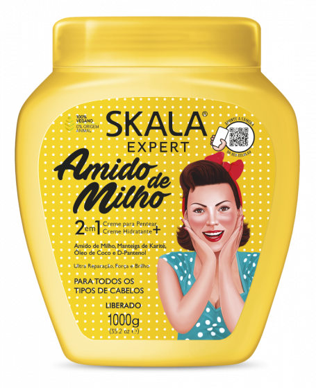Skala Expert 2in1 Amido de Milho Starch Hair Conditioning Treatment 1kg Skala