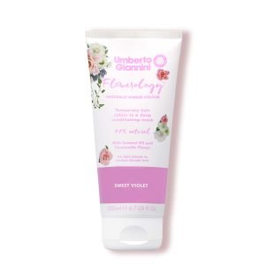 Umberto Giannini Flowerology Temporary Colour Mask – Sweet Violet 200ml Umberto Giannini